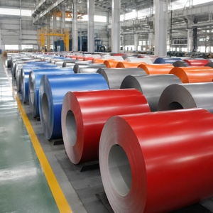Ral Color 0.4mm 0.5mm Thickness Metal Roofing Sheets Coil Building Materials PPGI Coils Color Coated Steel Coil