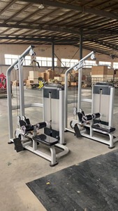 Machine à curls biceps assise <span class=keywords><strong>Brightway</strong></span> en acier avec système de poids à broches pour la musculation en salle de sport commerciale - Product Image 5