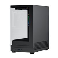 Caja de Ordenador AntarcChill con Diseño de Malla, Efecto ARGB, MATX, Filtro Magnético de Polvo, Caja de PC para Juegos MATX