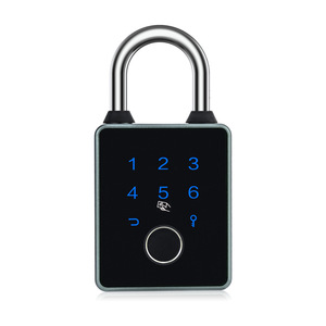 Yuefeng Smart Padlock Aluminum Alloy Fingerprint Password Card Swipe <b>Key</b> Door <b>Lock</b> - Product Image 1