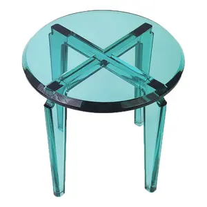 Ghế Trẻ Em Lucite Nhựa Nhiều Màu Tùy Chỉnh Bán Lẻ Ghế Bước Trẻ Em Acrylic Chất Lượng Cao