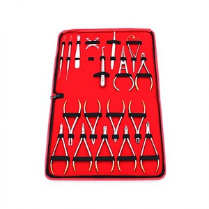 Juego de 18 piezas de alicates e instrumentos dentales de ortodoncia, kit de herramientas para dentista, juego de cirugía dental de acero inoxidable de Vaslcare - Product Image 1