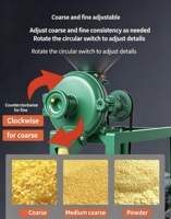 Machine de broyage et de pulvérisation multifonctionnelle électrique, à essence ou diesel pour maïs, manioc et soja – Vente en gros