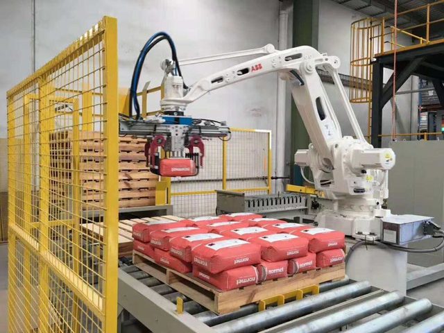 Automatic Robotic Palletizer Box Palletizing Machine Carton Stacking