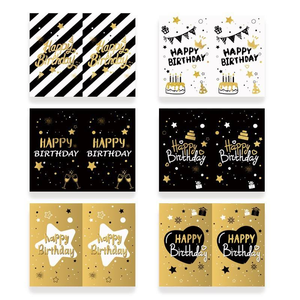 Meilleures ventes : Cartes de vœux pliées personnalisées avec impression, cartes <span class=keywords><strong>d</strong></span>'<span class=keywords><strong>anniversaire</strong></span>, impression de cartes de vœux, carte de vœux avec message et enveloppe - Product Image 6