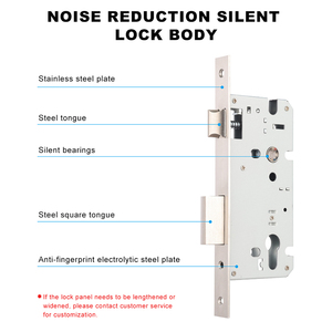 Mới Đến Cao An Ninh Khóa Bóng Cơ Thể Lỗ Mộng Thép Chất Lượng Lỗ Mộng Khóa Cửa Cơ Thể - Product Image 5