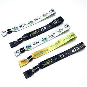 Parti ve tatil malzemeleri toptan Polyester özel bileklik el bantları ucuz Neon olay festivali parti bileklik - Product Image 3