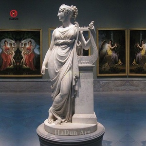 Bellissima Scultura Greca in Marmo di Venere, Statua in Marmo Beige della Mitologia Greca - Product Image 5