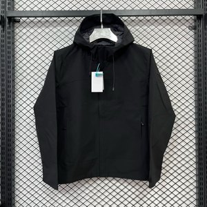 Manteau Trench Léger à Capuche de Haute Qualité pour Hommes et Femmes, Veste de Randonnée Extérieure 3L Thermocollée, Vente Directe Usine - Product Image 2