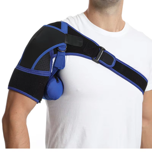 Supporto Compressivo per <span class=keywords><strong>Spalla</strong></span> per Prevenire Distorsioni e Luxazioni, Regolabile per Braccio Destro e Sinistro, Uomo e Donna - Product Image 2
