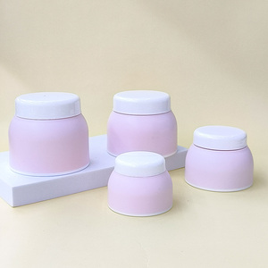 New Hot Bán <span class=keywords><strong>120ml</strong></span> 100ml 60ml 40ml <span class=keywords><strong>Lotion</strong></span> màu hồng chai và vòng Shape Jar mỹ phẩm rỗng bao bì mỹ phẩm bao bì Bộ - Product Image 2