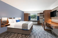 Benutzer definierte King Size Kopfteil Bett Hotel Schlafzimmer möbel TV-Ständer TV-Schrank Konsolen tisch Holiday Inn Express Hotel möbel