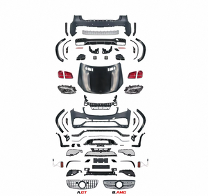 Kit de Carrocería Más Reciente para Mercedes Benz Clase G W463 2002-2018, Actualización a Kits de Carrocería W464 G63 2019-2024 para G-wagon, Parachoques, Capó, Entradas de Aire - Product Image 4