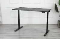 ADA ordinateur de jeu électrique réglable en hauteur bureau debout double moteurs bureau maison table d'ordinateur portable avec lumière LED rvb