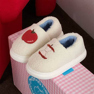 Pantuflas de Corazón para Niña con Suela de EVA y Forro de Felpa, las Más Vendidas al por Mayor, con Diseño Envolvente y Populares - Product Image 4