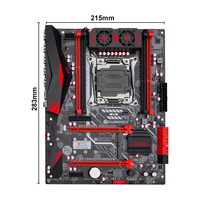 Carte mère X99 AD3 DDR3, prend en charge les processeurs E5-2673 V3 E5-2696v4, mémoire ECC jusqu'à 128 Go, pour serveur et ordinateur de bureau