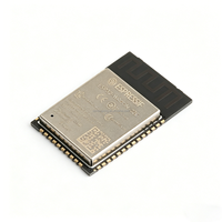 ESP32-WROOM-32E-N8R2 Modul WiFi RF Modem Transceiver Nirkabel BT WiFi V4.2 Modul Transceiver 2.4GHz PCB Trace Surface Mount