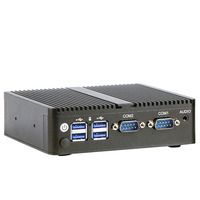 Computadora de Escritorio Industrial Sin Ventilador Intel Alder Lake N100 N95 I3-N305, 2LAN, Thin Client, Firewall, Router, Pfsense, Mini PC
