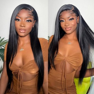 Excelente calidad 180% densidad 36 30 en cabello virgen indio pelo humano recto paquete 4a 40 pulgadas <span class=keywords><strong>Himan</strong></span> grado 10a Paquete de pelo - Product Image 5