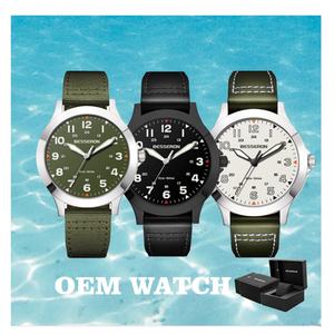 Relojes Solares Personalizados con Logotipo Privado, Correa de Estilo Masculino, Reloj de Acero Inoxidable, Reloj de Pulsera con Movimiento Solar, Reloj de 10 ATM para Hombre - Product Image 1