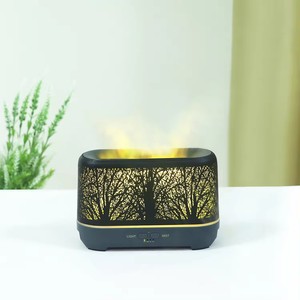 Metal Flame Diffuser Humidifier 3D Aroma Aromatheropy Flame <strong>Humidified</strong> Fireplace - Product Image 3