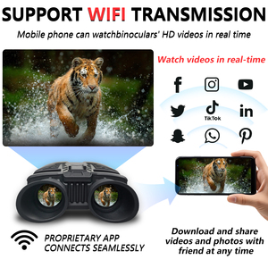 Ống nhòm nhiệt ảnh hồng ngoại điều chỉnh được Caseeda NCV800 nhỏ gọn, tầm nhìn ban đêm, nhẹ, dùng cho cắm trại - Product Image 4