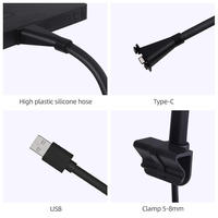 Lampe LED magnétique à spectre complet WEEK AQUA Mag pour aquarium, lampe professionnelle pour aquascape, pour nano aquarium, petit aquarium, aquarium planté