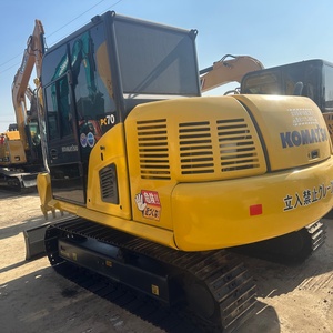 รถขุดขนาดเล็ก Komatsu PC70 7T ราคาถูก เครื่องจักรขุดดินแบบตีนตะขาบ สำหรับงานเคลื่อนย้ายดิน Komatsu 70 ขาย - Product Image 2
