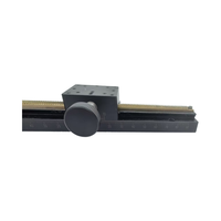 Stade linéaire manuel LWX25-L100 avec axe XYZ 60 * 60X micromètre à queue d'aronde moteur CNC nouvelle condition vente-Guides linéaires bloc Rail