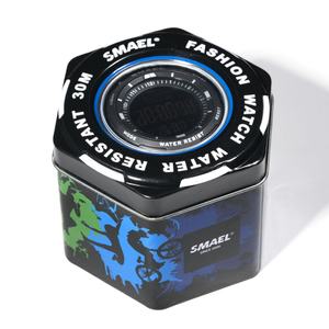 Boîte cadeau pour montre SMAEL, boîte en métal, boîte en papier - Product Image 6