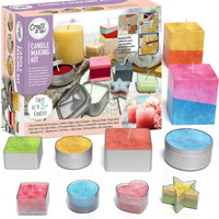Ensemble de fabrication de bougies en cire de soja écologique de luxe en gros, fait à la main pour Pâques, Noël, anniversaire et décoration de la maison