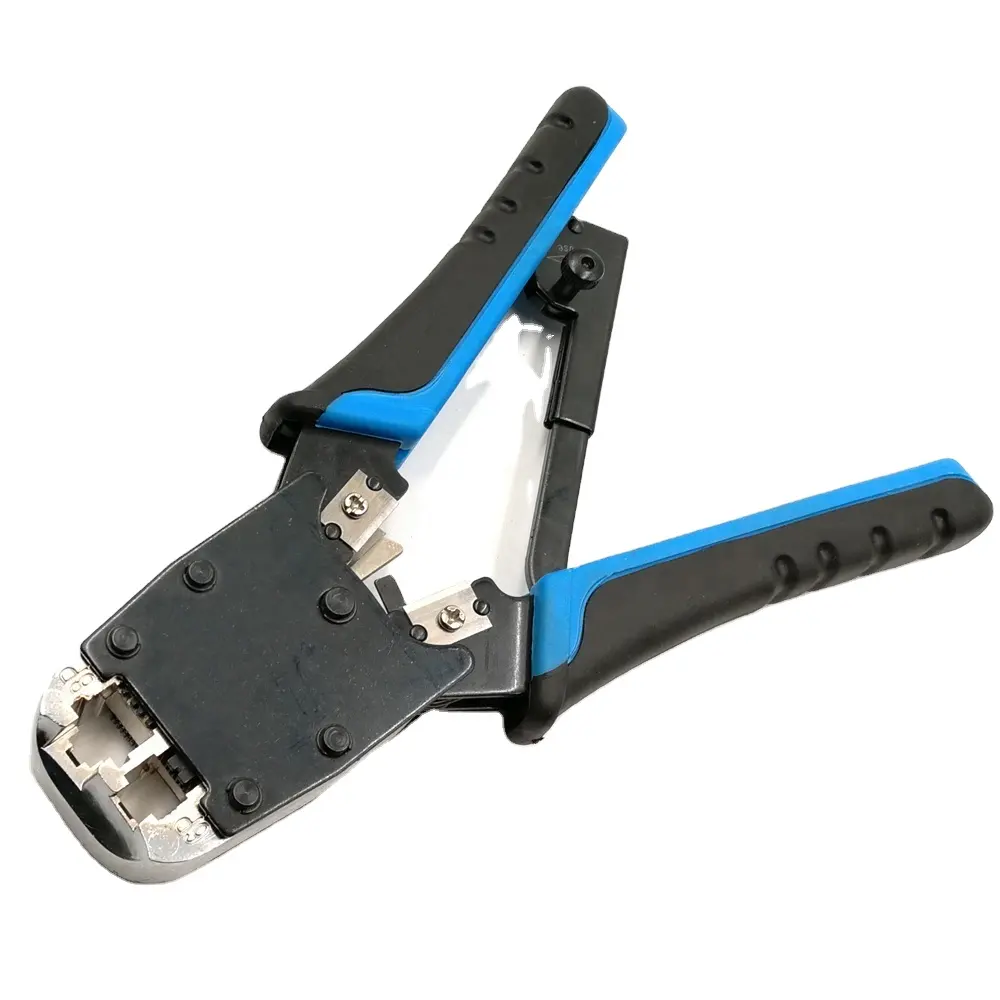 HT-500R Netwerk Modulaire Strip-En Snijgereedschap Rj 45 Crimping Tool Rj12 Rj11