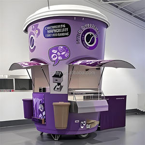 Food Truck Móvil Multifuncional, Remolque de Comida Personalizado en Forma de Taza de Café, Carrito para Venta de Helado, Postres, <span class=keywords><strong>Pizza</strong></span> y Catering - Product Image 5