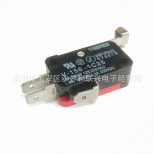 Micro-interrupteur V-156-1C25 3A 250V SPST à levier long avec roue pour usage industriel - Product Image 1