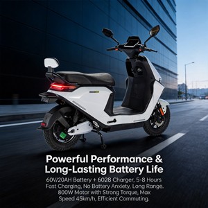 สกู๊ตเตอร์ไฟฟ้าแบบไร้แปรงถ่าน650W 800W จานหน้าไฮดรอลิกกรดสกู๊ตเตอร์ - Product Image 3