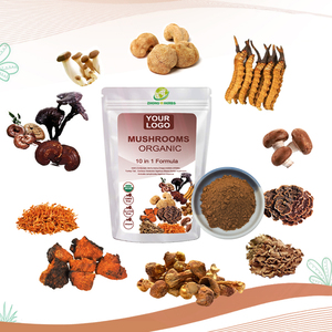 Label pribadi sesuai modul A10 dalam 1 8 dalam 1 campuran jamur kompleks bubuk organik bubuk jamur campuran - Product Image 2