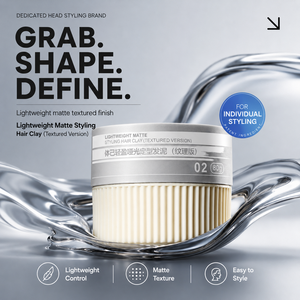 แว็ก<span class=keywords><strong>ซ์</strong></span>จัดแต่งทรง<span class=keywords><strong>ผม</strong></span> Strong Hold Hair Clay Matte Finish สำหรับ<span class=keywords><strong>ผู้ชาย</strong></span>ยุคใหม่ ใช้ได้ทุ<span class=keywords><strong>ก</strong></span>วัน - Product Image 4