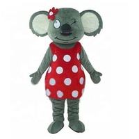 Fabricants de costumes de mascotte de koala gris d'entreprise personnalisés Chine