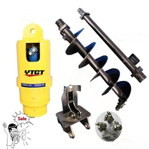 Oem ytct <span class=keywords><strong>Auger</strong></span> lỗ <span class=keywords><strong>Digger</strong></span> thủy lực Trái Đất khoan <span class=keywords><strong>Auger</strong></span> cho bất kỳ thương hiệu máy xúc hàng rào cực cảnh quan - Product Image 5