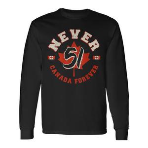 Camiseta promocional de manga larga con diseño del estado 51: Canadá no está a la venta - Product Image 1