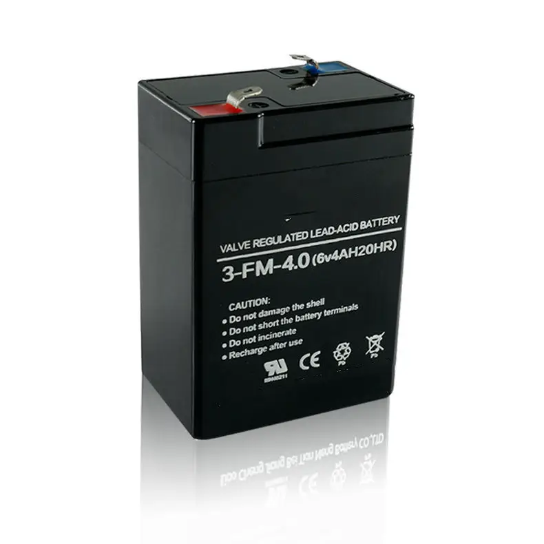 6V 4ah 4.5ah Oplaadbare Verzegelde Lood-Zuur Batterij Voor Speelgoed Vorkheftruck 12v7ah 4V 8ah Lood-Zuur Batterij