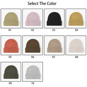 <span class=keywords><strong>Bonnet</strong></span> en <span class=keywords><strong>Cachemire</strong></span> Côtelé Unisexe pour l'Hiver, Style Streetwear Sportif, Chaud, en Acrylique Tricoté avec 10% de Laine, Personnalisable avec Logo – Vente en Gros - Product Image 5