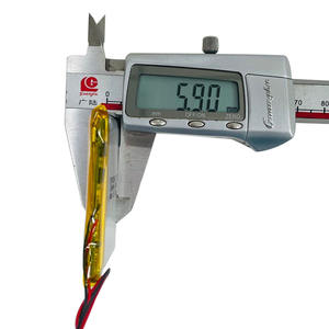 605048 1600mAh 3.7V แบตเตอรี่ลิเธียมไอออนสำหรับอุปกรณ์อิเล็กทรอนิกส์แบบชาร์จไฟได้โรงงานโพลิเมอร์ความจุสูง - Product Image 2