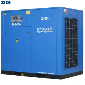 Advanced technology 37kw 50hz belt driven air compressor machine with best serve for industrial metal smelting