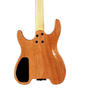 Custom Professional OEM 6 <b>String</b> Maple <b>Top</b> Headless Guitar - Product Image 3