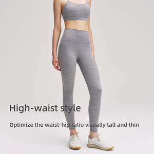 Pantalons de yoga taille haute pour femmes, pantalons de fitness extensibles anti-transpiration, séchage rapide, respirants, effet push-up, collants de sport - Product Image 2