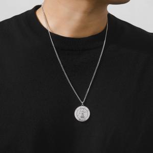Collier Zodiaque Vintage Myshape en Acier Inoxydable, 12 Constellations Astrologiques, Chaîne Longue pour Hommes et Femmes, Idéal Anniversaire - Product Image 4