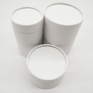 Caja de Embalaje Redonda de Cartón Biodegradable, Tubo de Papel para Frascos, Botellas y Envases Pequeños <span class=keywords><strong>con</strong></span> <span class=keywords><strong>Tapa</strong></span> Telescópica - Product Image 6