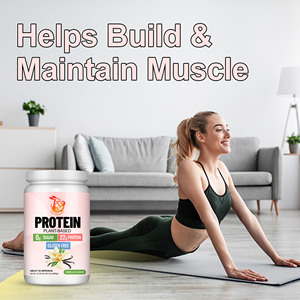 Poudre de protéines végétales la plus vendue avec vitamine D, renforce les muscles maigres et la force, et soutient la santé digestive - Product Image 4