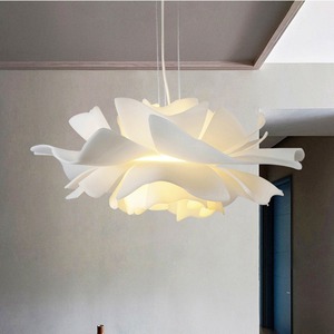 LED Minimalist Modern Pendant <b>Light</b> Nordic Designer Floral <b>Dining</b> Room Living Room & Bedroom Lighting for Clothing Stores - Product Image 5
